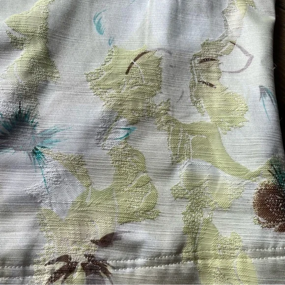 Erin London Jacket Blazer 1X Lime Green Shoulder Pads Light Colors Feminine - Picture 9 of 13